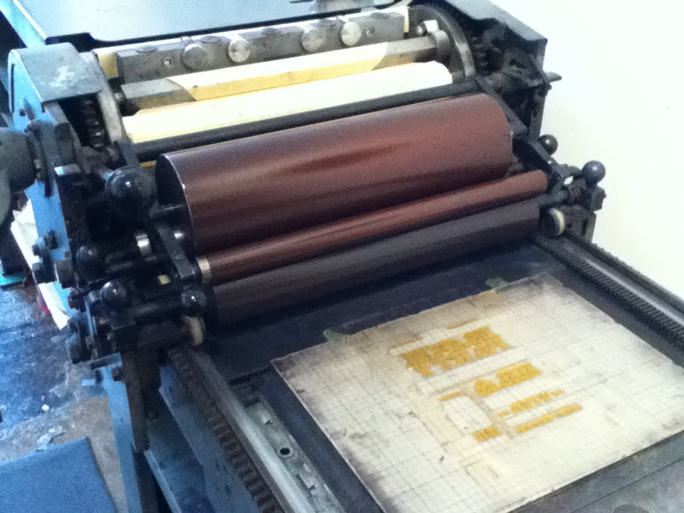 Letterpress Process